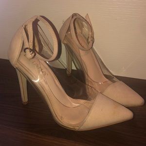 Liliana Ankle Strap Pointed Heels